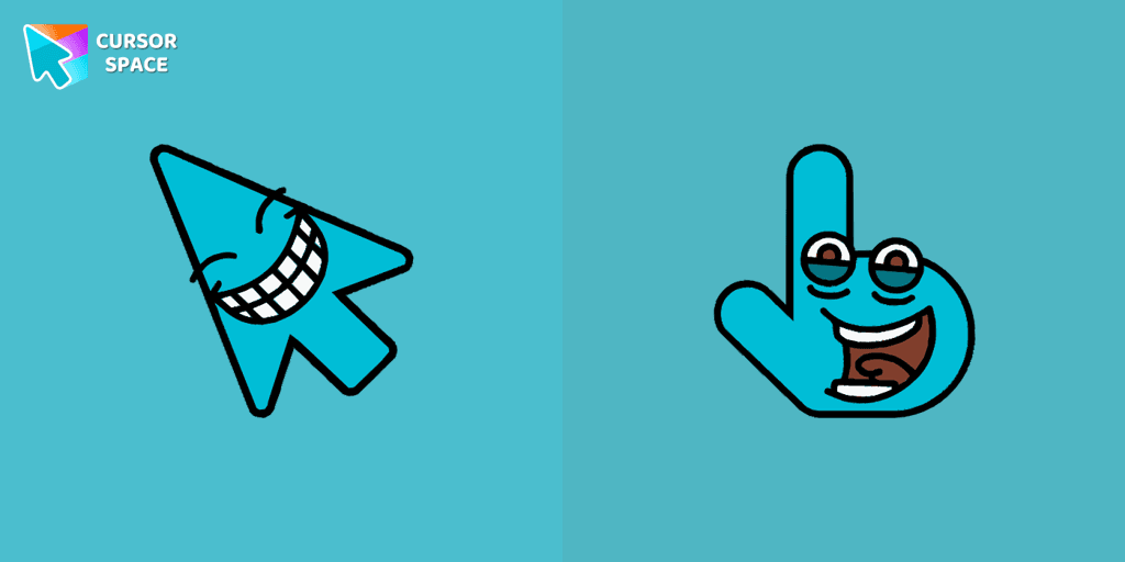 Cheerful cursor cursor pack